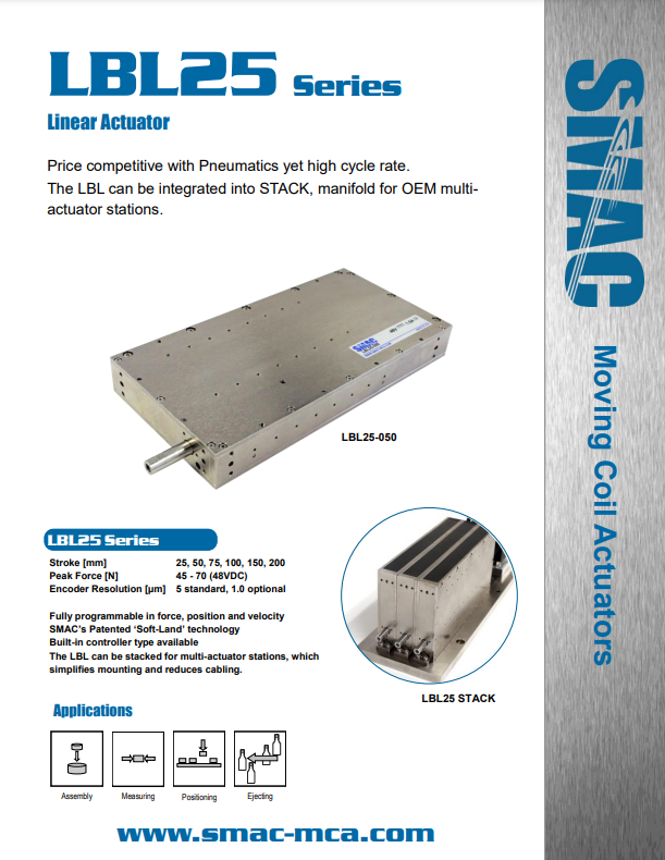 LBL25 Series Linear Actuator