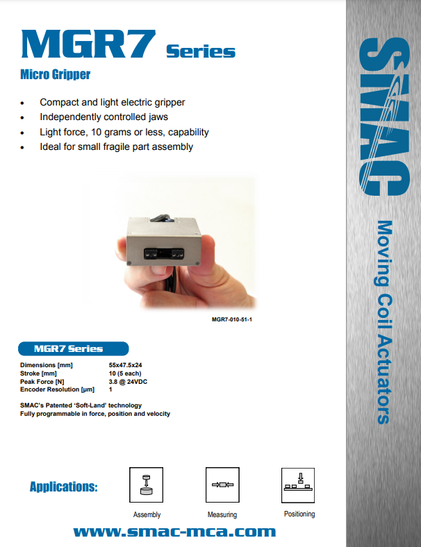 MGR7 Series Micro Gripper