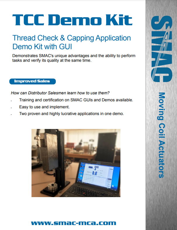 SMAC Motion Graphical User Interface (GUI)